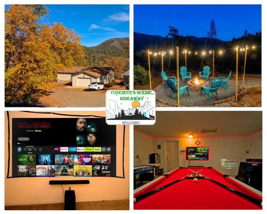 Вилла Yosemite'S Scenic Hideaway Мидпайнс Экстерьер фото